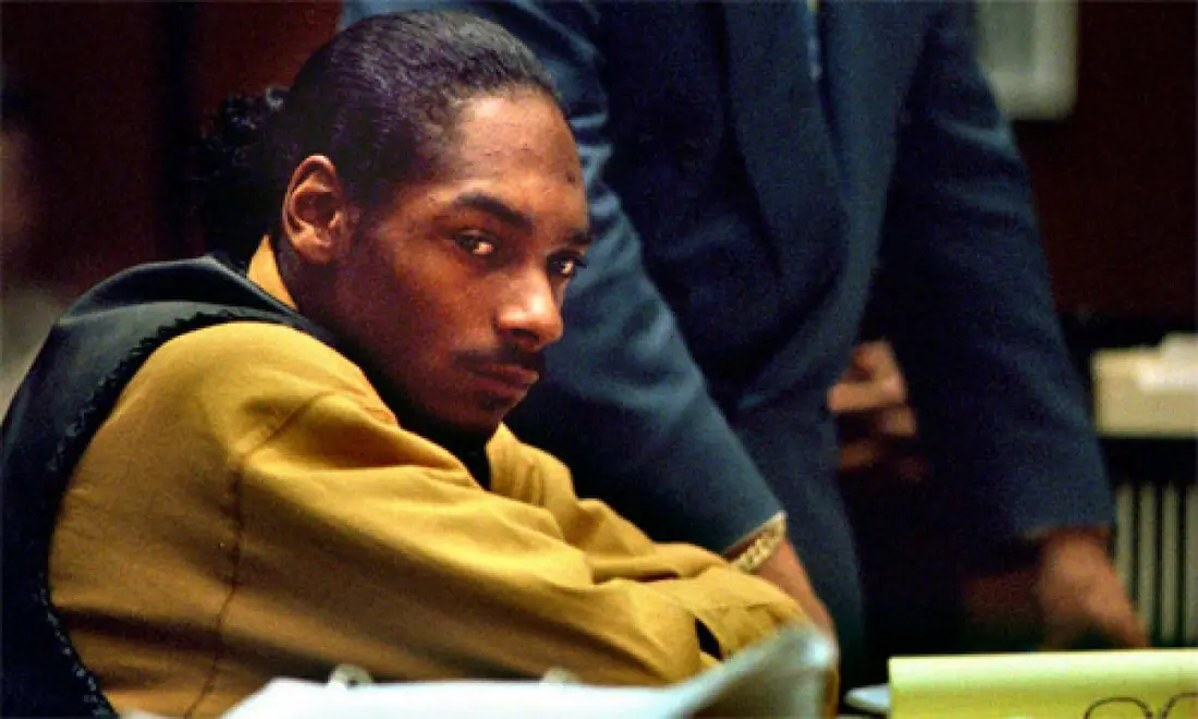 snoop dogg during his trial