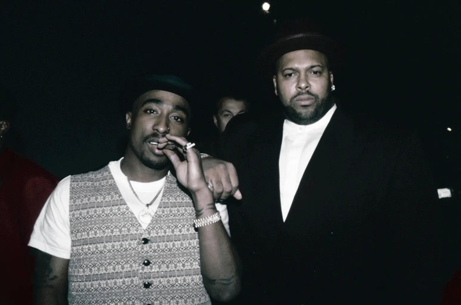 Tupac Shakur and Suge Knight