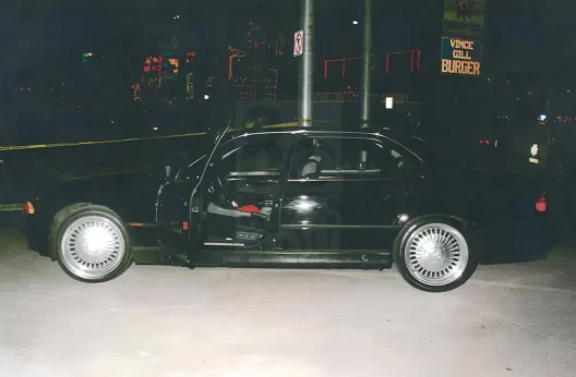 tupac's car