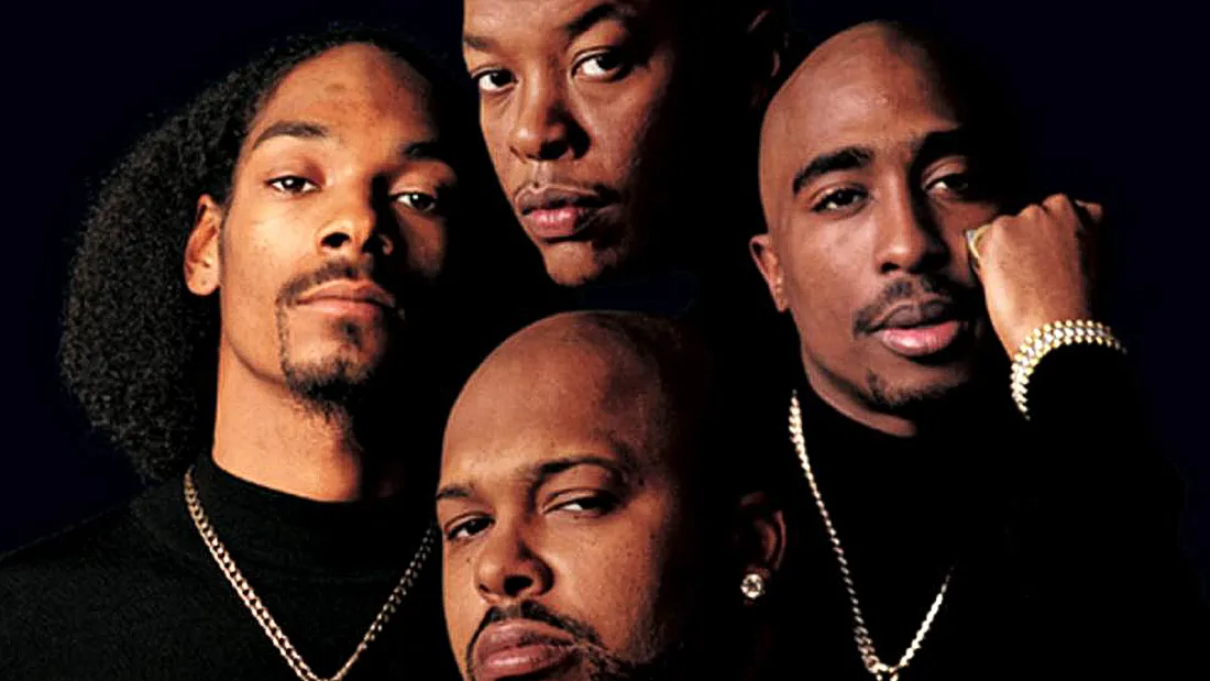 snoop dogg, dr dre, tupac, suge knight, death row