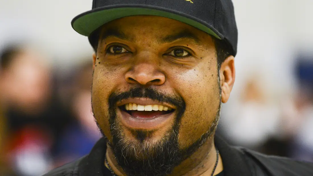 ice cube smiling